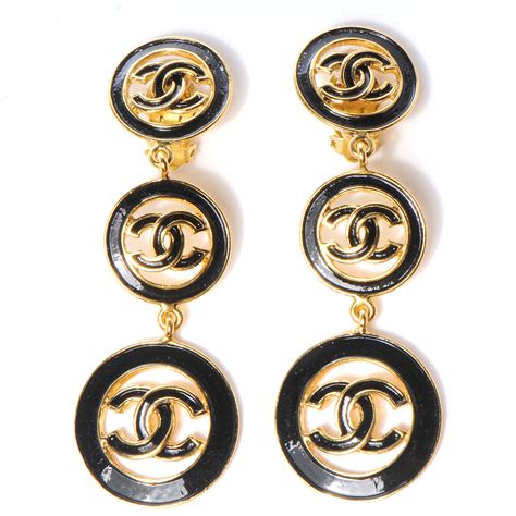 are all chanel earrings clip on|authentic chanel earrings.